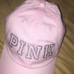 PINK hat.